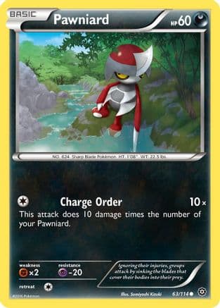 Pawniard 063/114  XY  Steam Siege - Common