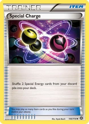 Special Charge 105/114 - XY  Steam Siege Reverse Holofoil