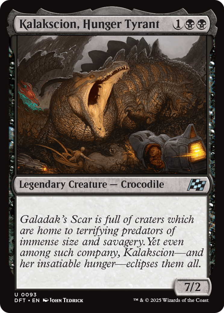 Kalakscion, Hunger Tyrant |  Foil (093) [Aetherdrift]