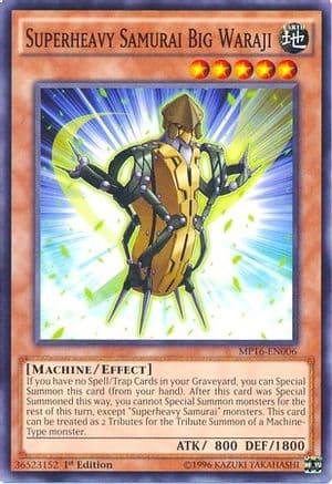 Superheavy Samurai Big Waraji [MP16-EN006] Common
