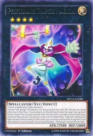 Performage Trapeze Magician [MP16-EN080] Rare