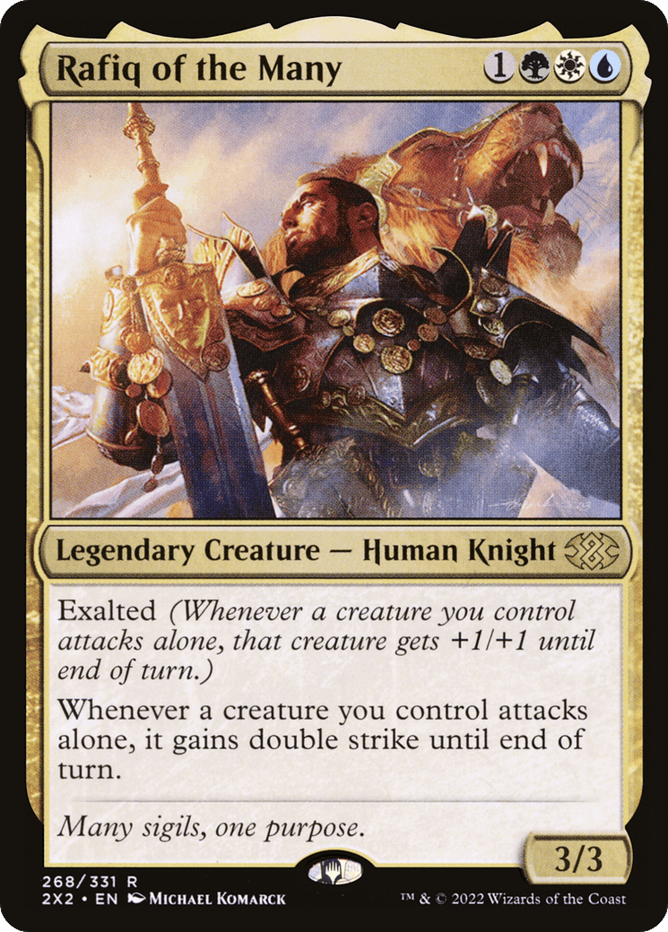 Rafiq of the Many [Double Masters 2022] Foil