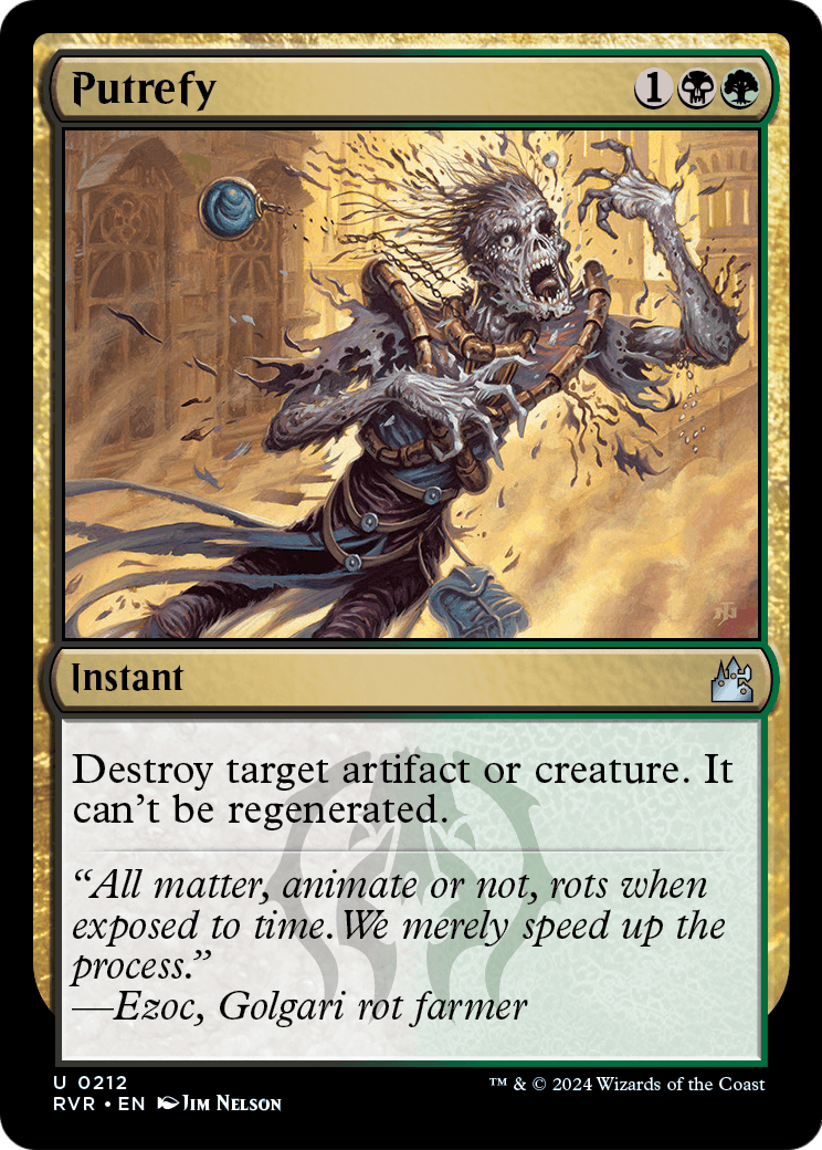 Putrefy [Ravnica Remastered] Foil