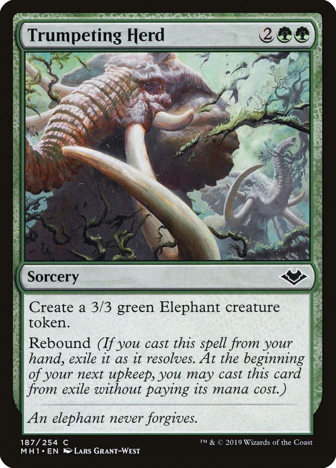 Trumpeting Herd [Modern Horizons] Foil