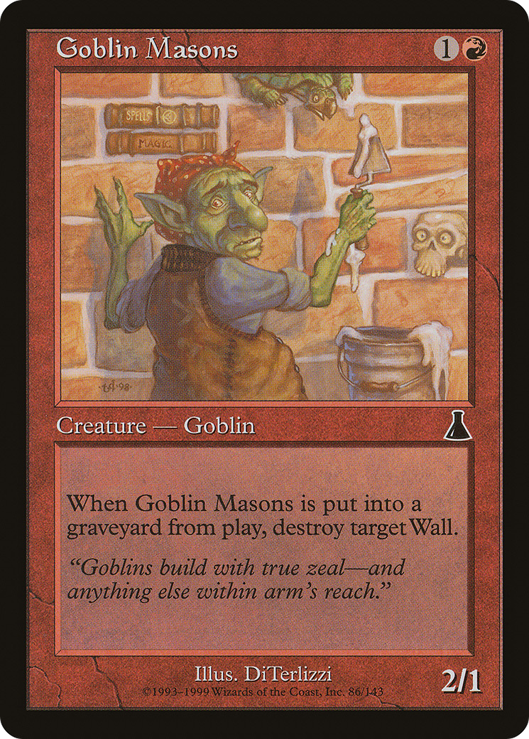 Goblin Masons [Urza's Destiny] Foil
