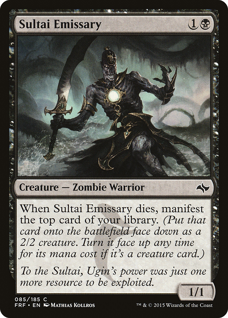 Sultai Emissary [Fate Reforged] Foil