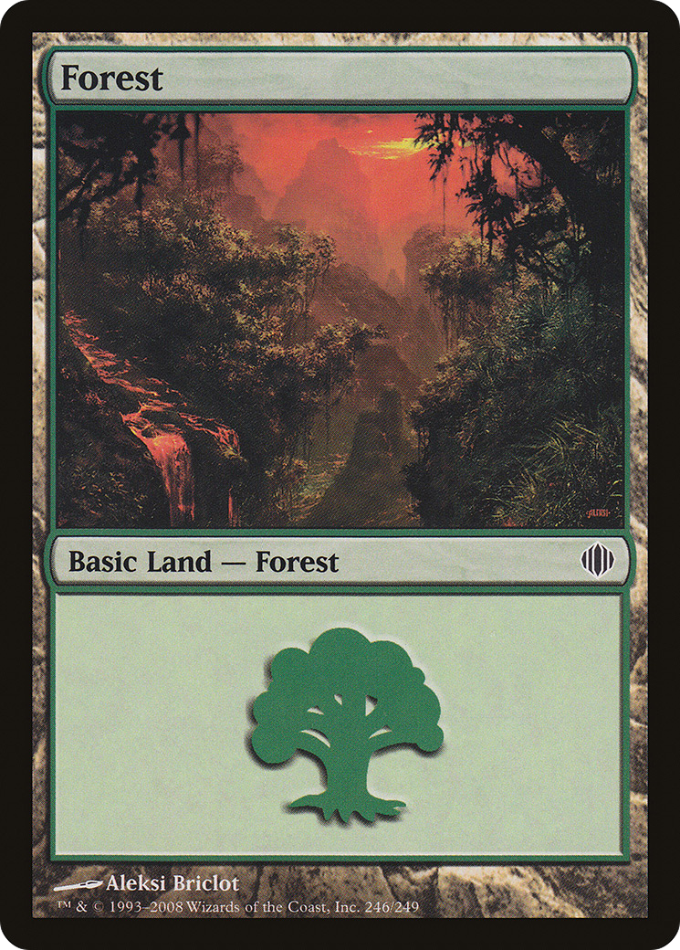 Forest (246) [Shards of Alara] Foil