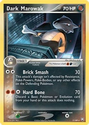 Dark Marowak (EX Team Rocket Returns) 7/109 - Deck Exclusives