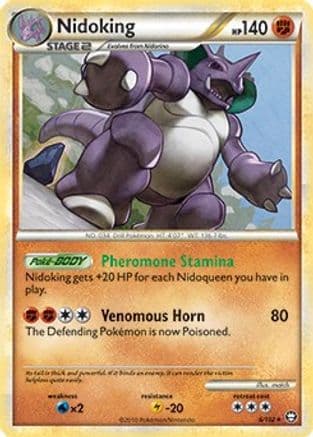 Nidoking 6/102 - Deck Exclusives