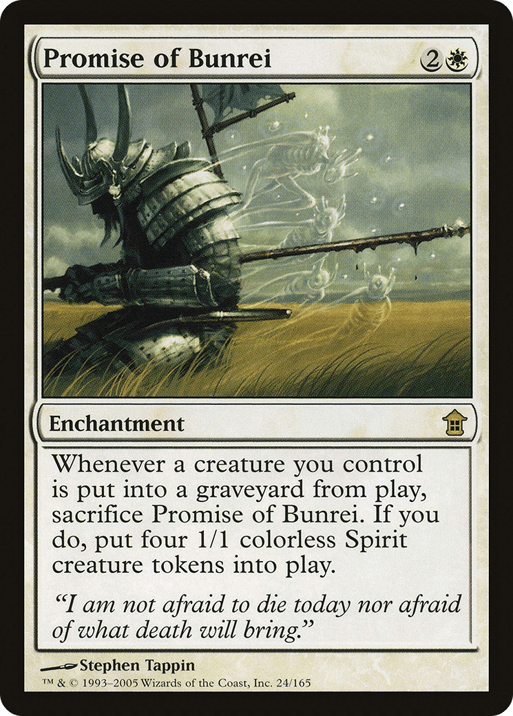 Promise of Bunrei [Saviors of Kamigawa] Foil
