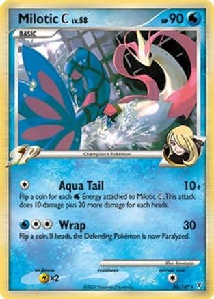 Milotic C (DPPt Supreme Victors) 35/147 - Deck Exclusives Holofoil