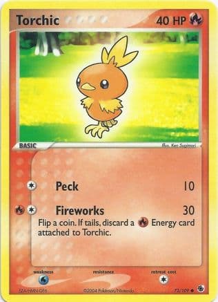 Torchic 73- EX Battle Stadium