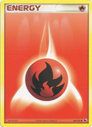 Fire Energy 108- EX Battle Stadium