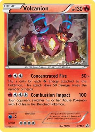 Volcanion XY164 XY164/211 - XY Promos Holofoil