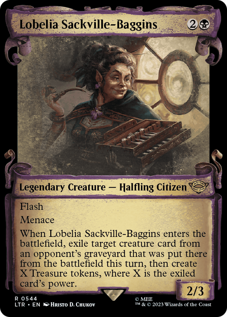 Lobelia Sackville-Baggins [The Lord of the Rings: Tales of Middle-Earth Showcase Scrolls] Foil