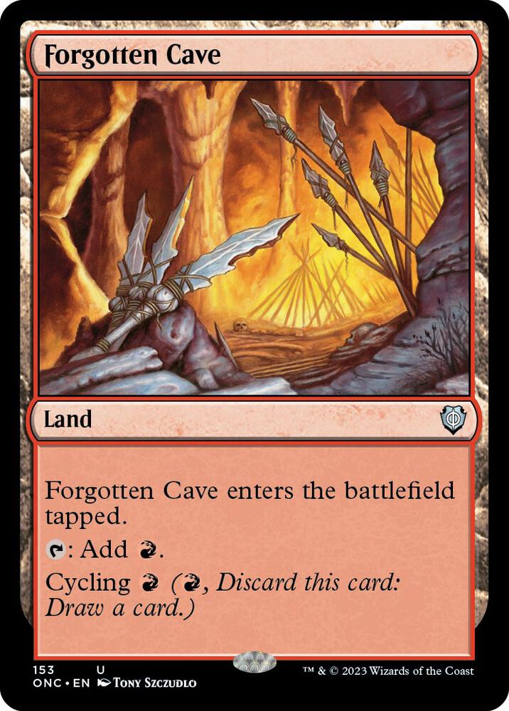 Forgotten Cave 153/28 (Commander: Phyrexia: All Will Be One) 