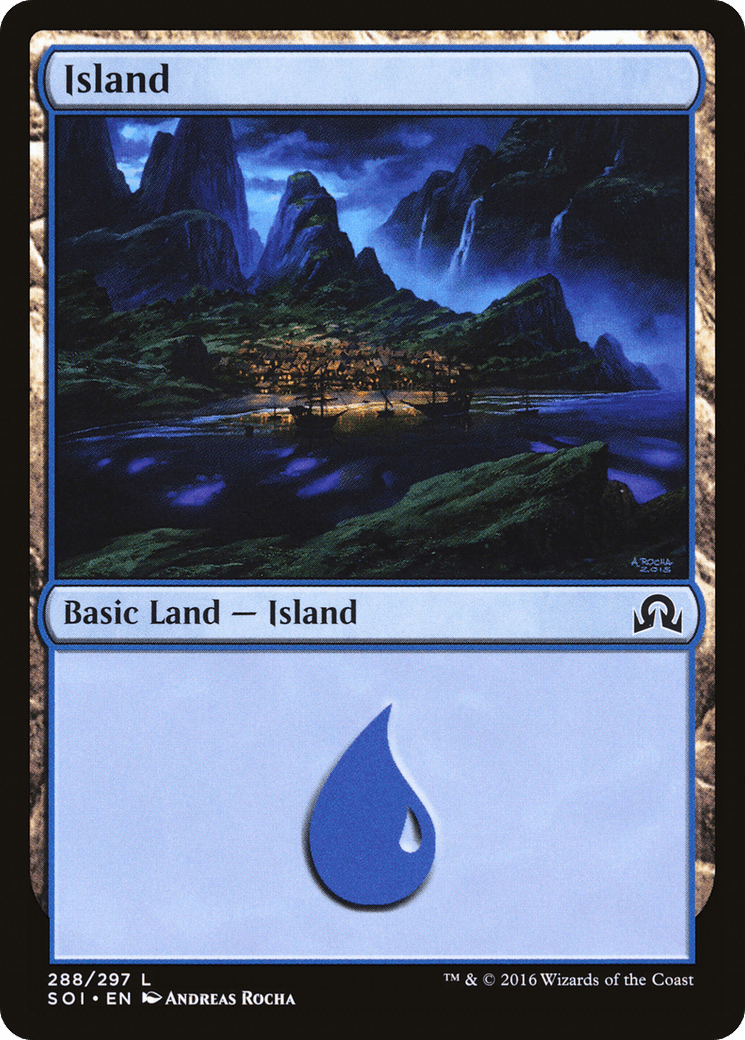 Island (288) [Shadows over Innistrad] Foil