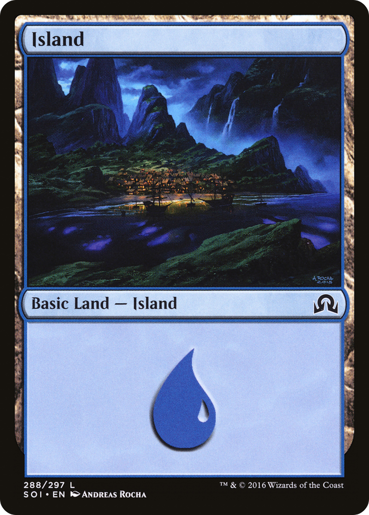 Island (288) [Shadows over Innistrad] Foil