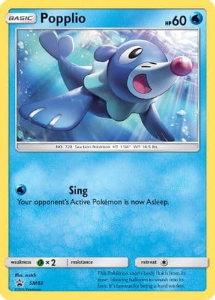 Popplio SM03 SM03/248 - SM Promos Holofoil