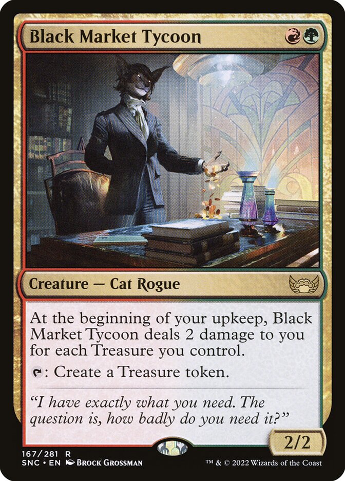 Black Market Tycoon 167/281 (Streets of New Capenna)  - Foil