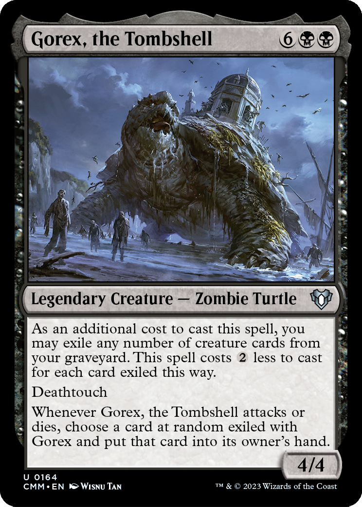 Gorex, the Tombshell [Commander Masters] Foil