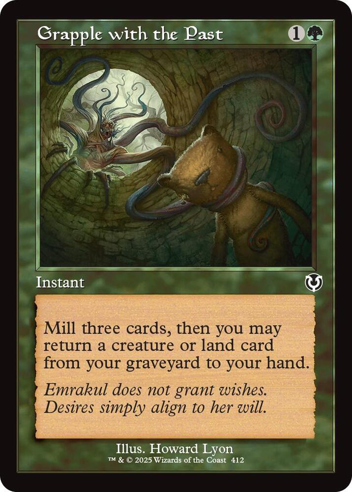 Grapple with the Past 412 (Innistrad Remastered)  - Retro