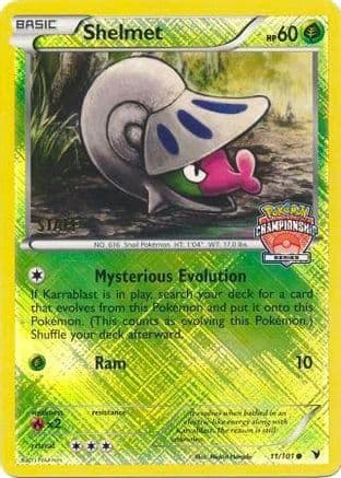Shelmet (Championship Series) [Staff] 11/101 - League & Championship Cards Reverse Holofoil