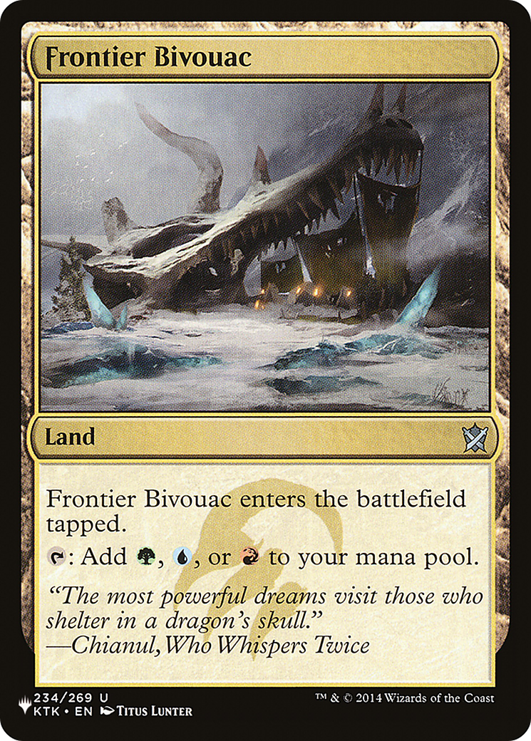 Frontier Bivouac |  (KTK-234) [The List]
