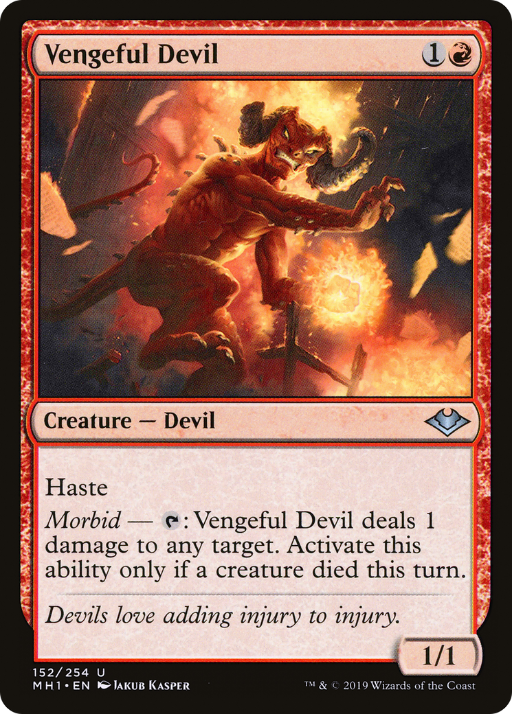 Vengeful Devil [Modern Horizons] Foil