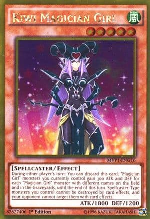Kiwi Magician Girl [MVP1-ENG16] Gold Rare
