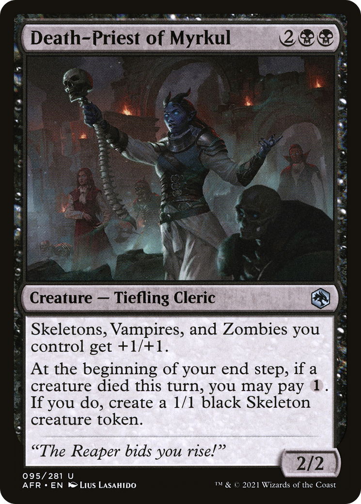 Death-Priest of Myrkul [Dungeons & Dragons: Adventures in the Forgotten Realms] Foil