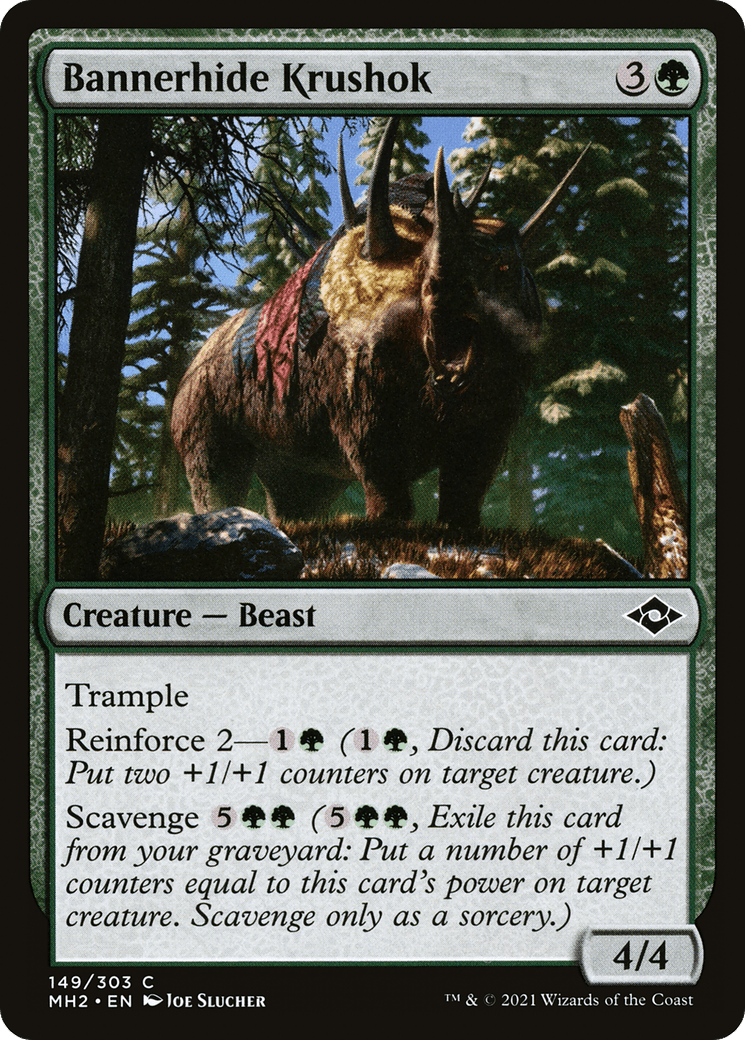 Bannerhide Krushok [Modern Horizons 2] Foil