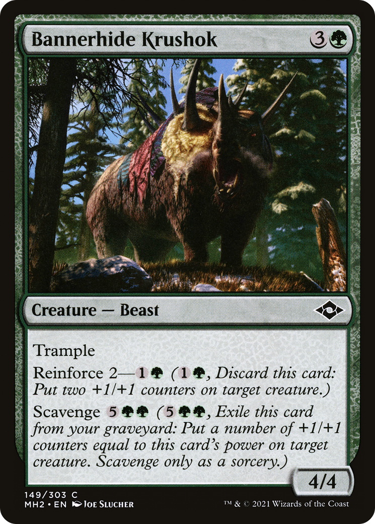 Bannerhide Krushok [Modern Horizons 2] Foil