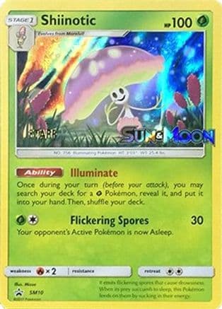 Shiinotic SM10 (Prerelease) [Staff] SM10- SM Promos Holofoil