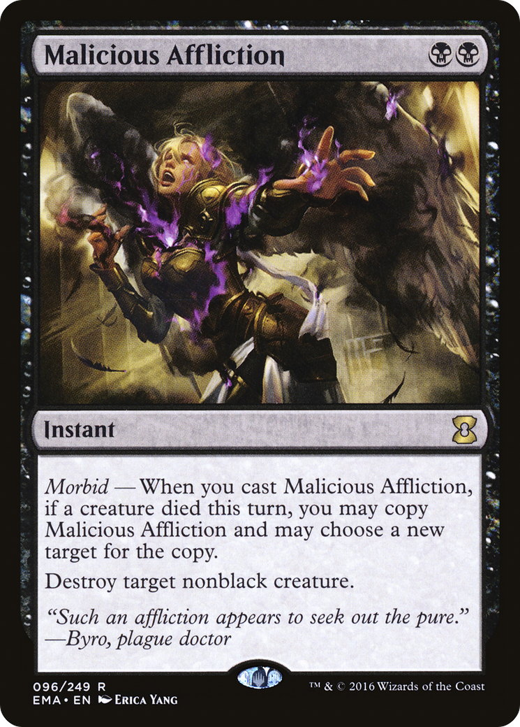Malicious Affliction [Eternal Masters] Foil