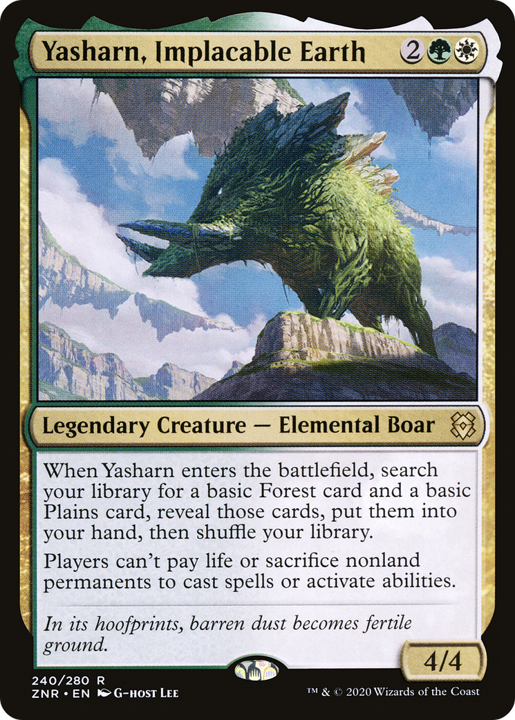 Yasharn, Implacable Earth [Zendikar Rising] Foil