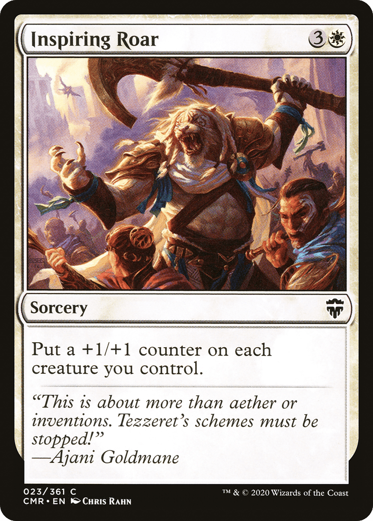Inspiring Roar [Commander Legends] Foil