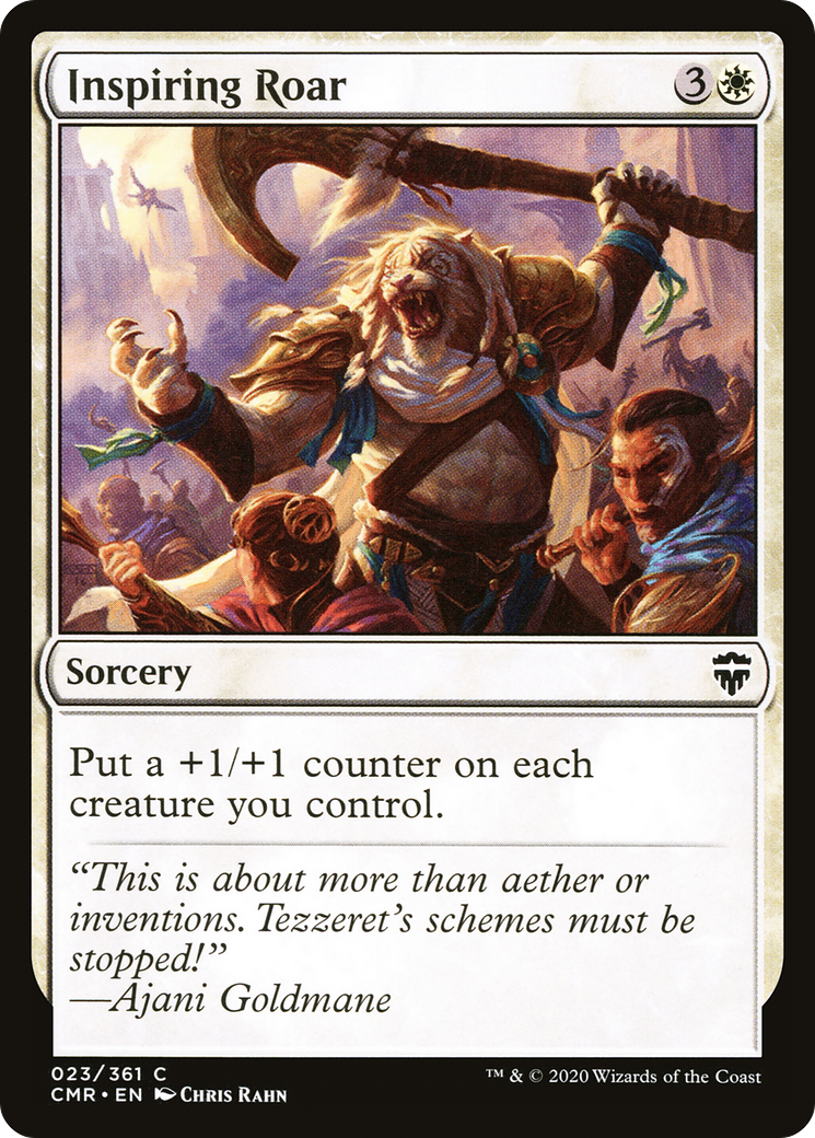 Inspiring Roar [Commander Legends] Foil