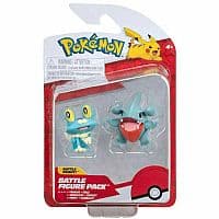 Pokemon Battle Figures | 2 Pack | Froakie & Gible