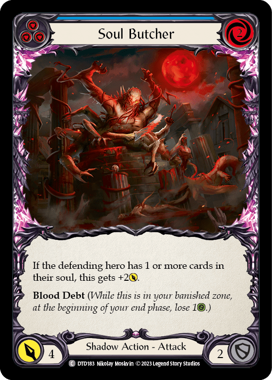 Soul Butcher (Blue) [DTD183] (Dusk Till Dawn)