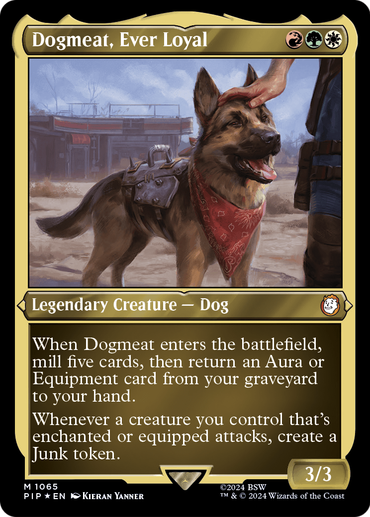 Dogmeat, Ever Loyal (1065) [Fallout]  Foil