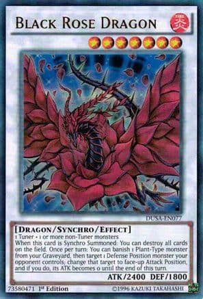 Black Rose Dragon [DUSA-EN077] Ultra Rare