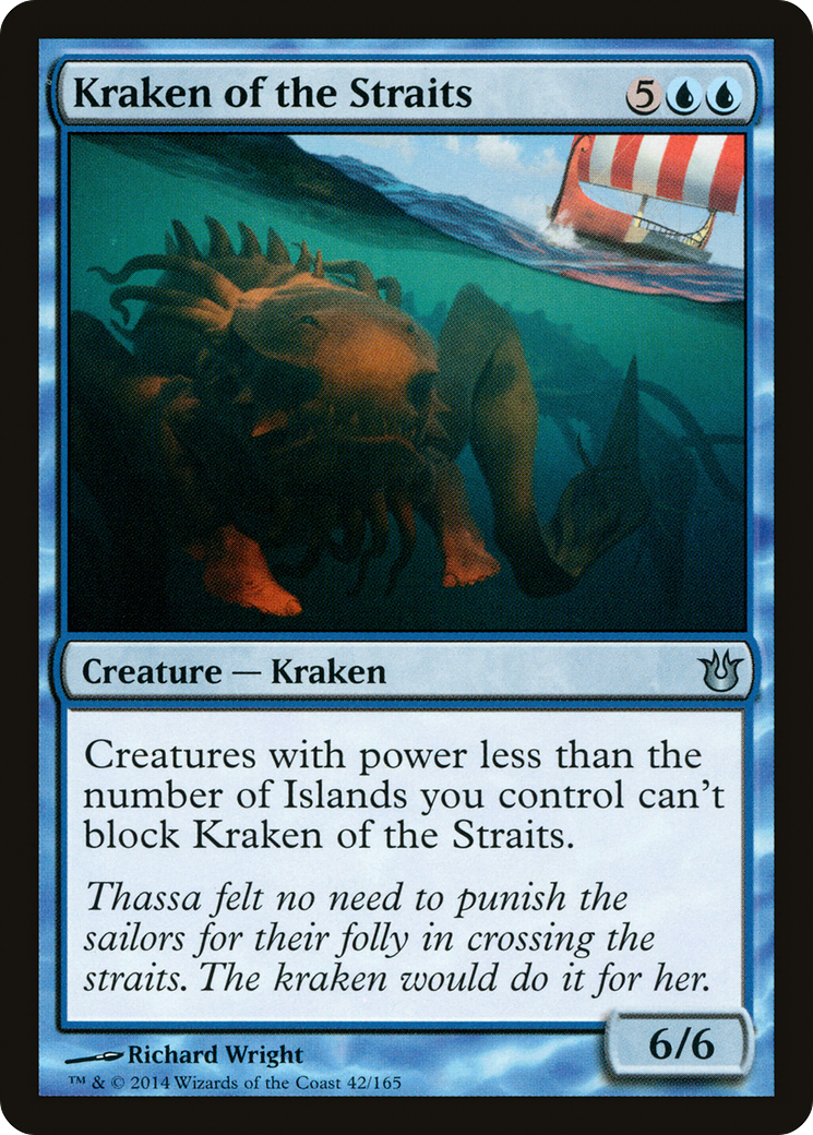 Kraken of the Straits [Born of the Gods] Foil