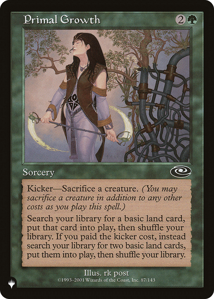 Primal Growth |  (PLS-87) [The List]