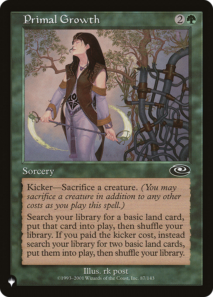 Primal Growth |  (PLS-87) [The List]