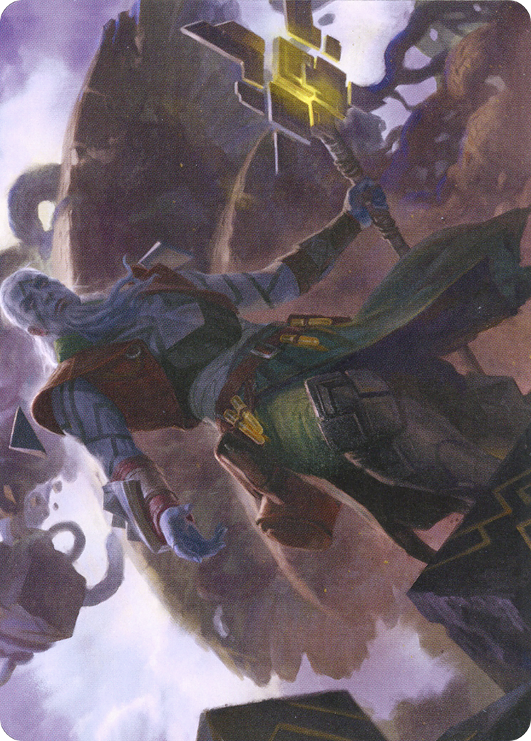 Orah, Skyclave Hierophant // Orah, Skyclave Hierophant (AZNR-079) - Zendikar Rising Art Series (Borderless)