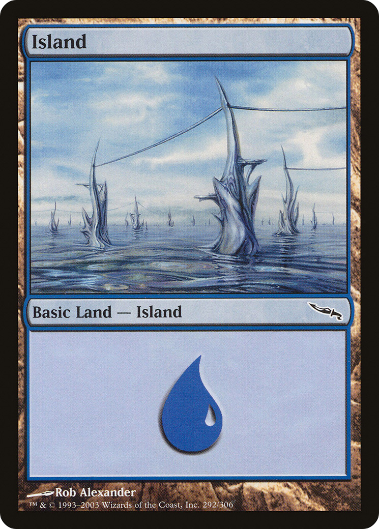 Island (292) [Mirrodin] Foil