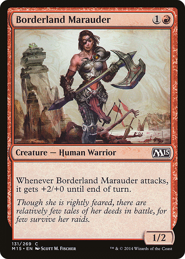 Borderland Marauder [Magic 2015] Foil