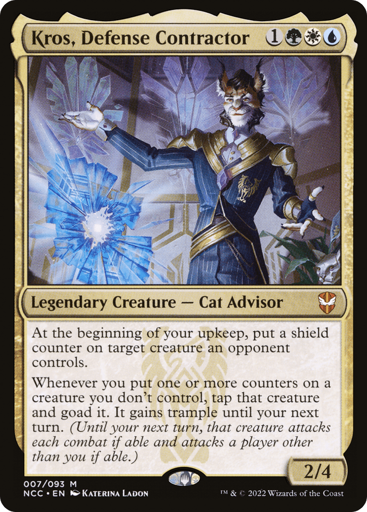 Kros, Defense Contractor [Streets of New Capenna Commander]