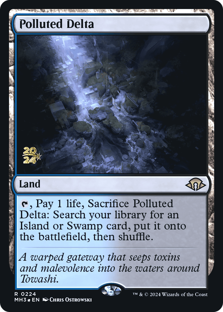 Polluted Delta [Modern Horizons 3 Prerelease Promos]